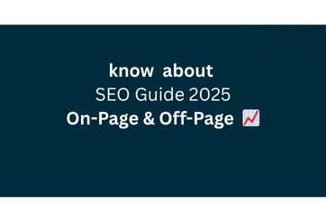 on page and off page